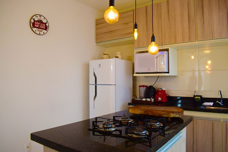 DUQUE1 Apartamento novo, completo e com ótima localização