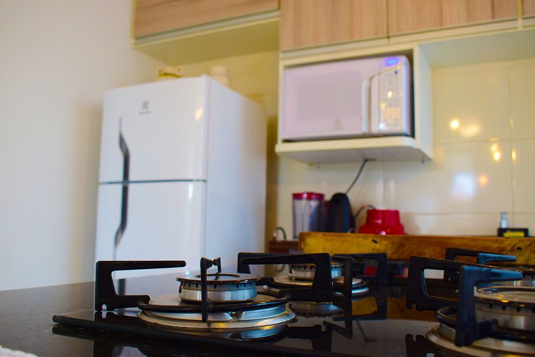 DUQUE1 Apartamento novo, completo e com ótima localização