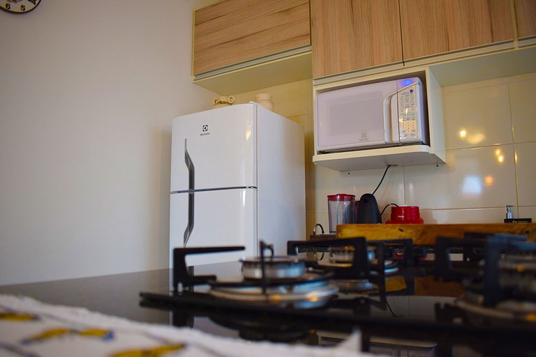 Apartamento novo, completo e com ótima localização