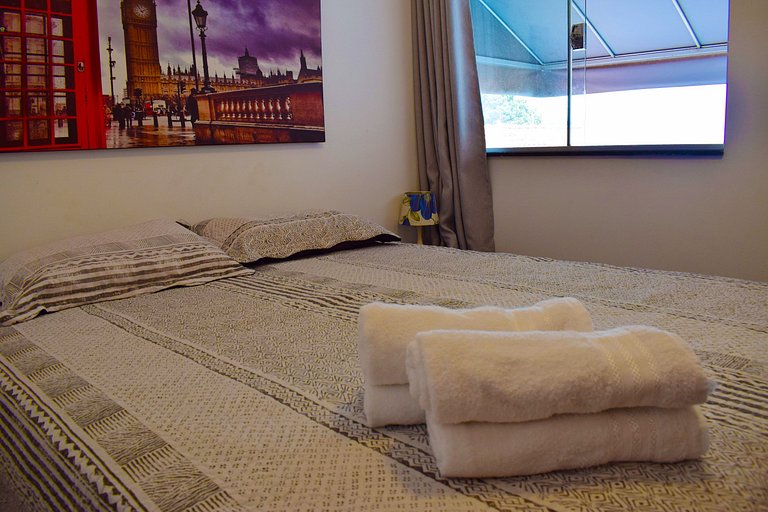 Apartamento novo, completo e com ótima localização
