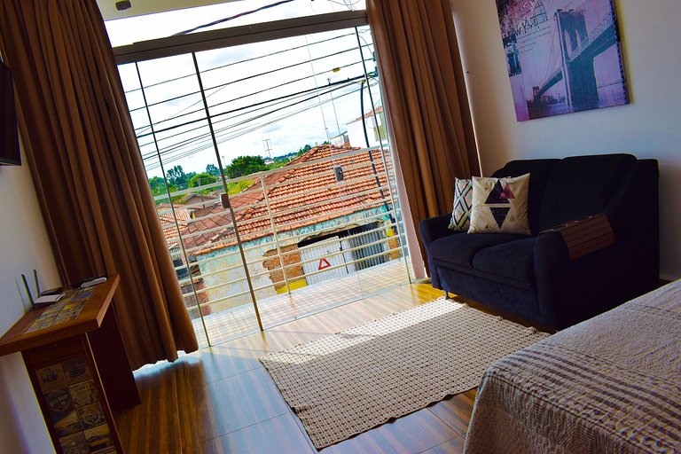 Apartamento novo, completo e com ótima localização