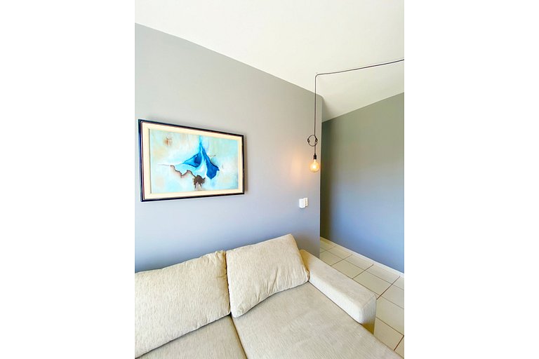 Apt with 2 bedrooms near Rib Shopping. Wifi + AC