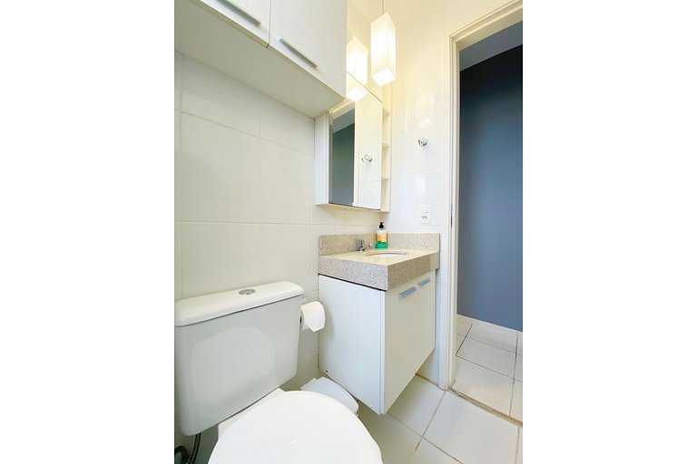 Apt with 2 bedrooms near Rib Shopping. Wifi + AC