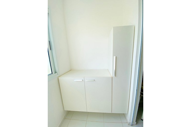 Apto com 2 quartos próx ao Rib Shopping. Wifi + AC