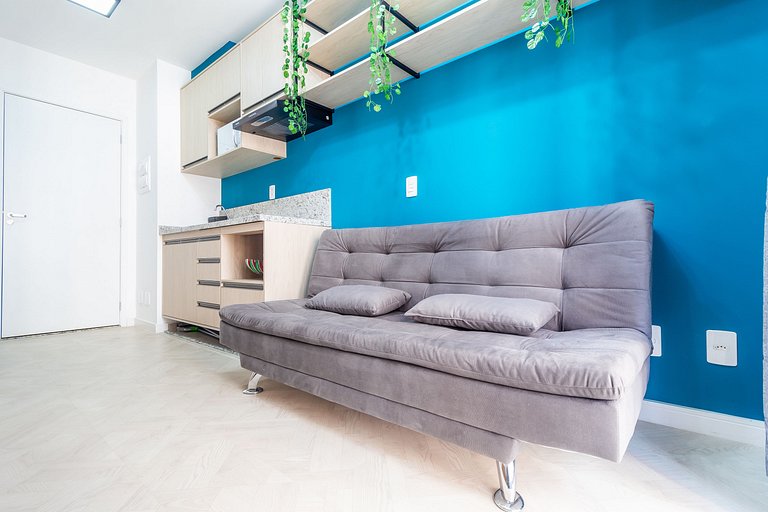 MOPA713_Studio novo, moderno e bem localizado