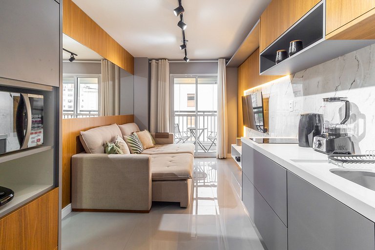 MOPA916_Wonderful studio near hospitals and Av. Paulista