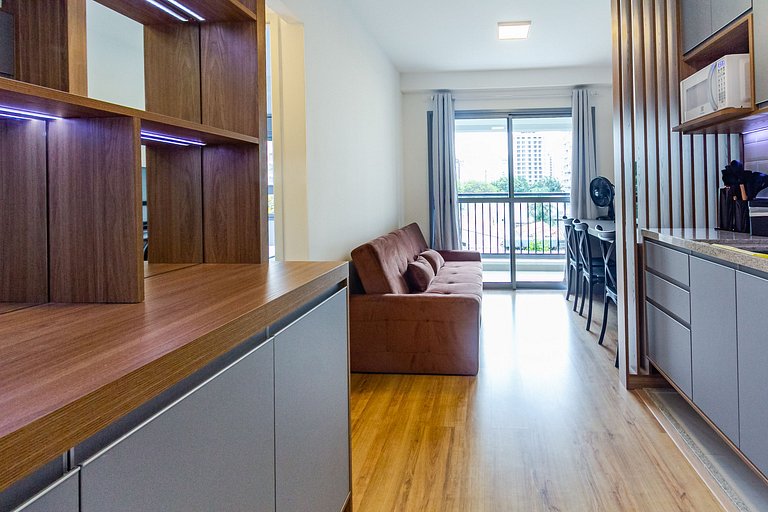NOI307_Equipped 1 bedroom apartment in Moema