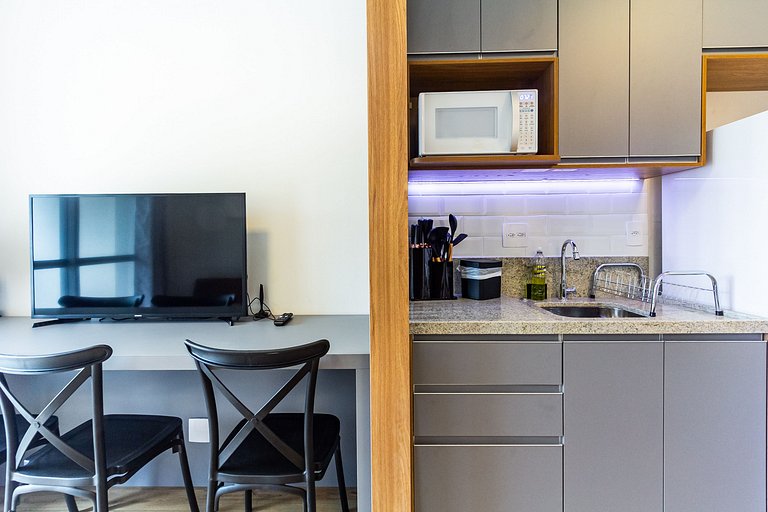 NOI307_Equipped 1 bedroom apartment in Moema