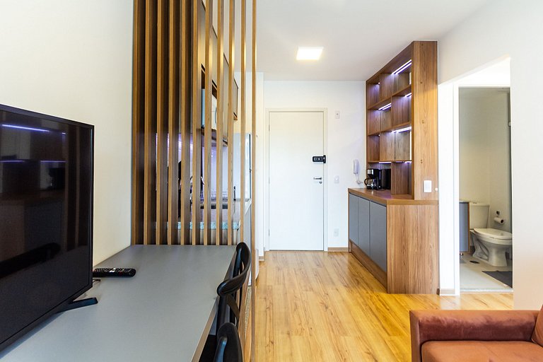 NOI307_Equipped 1 bedroom apartment in Moema