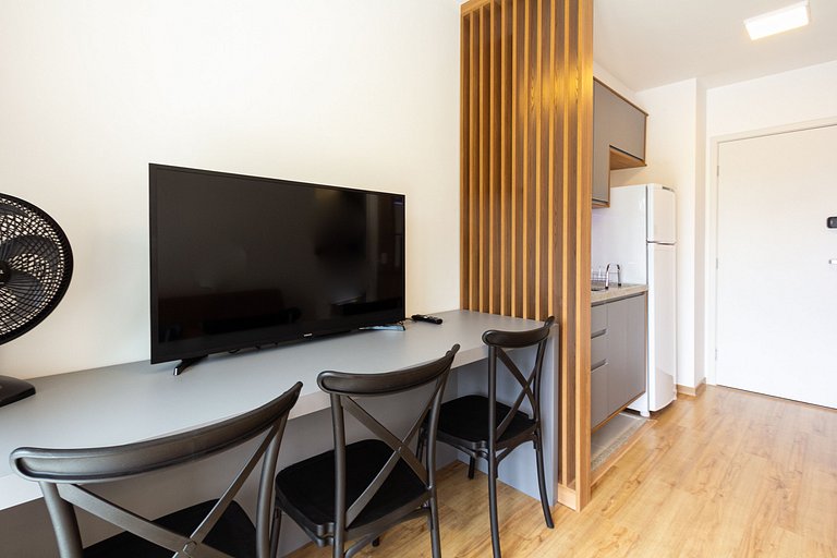 NOI307_Equipped 1 bedroom apartment in Moema