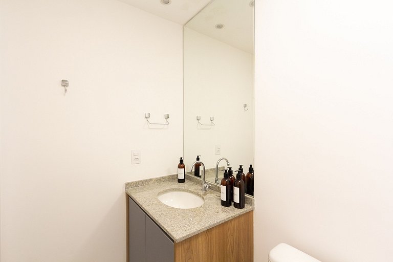 NOI307_Equipped 1 bedroom apartment in Moema