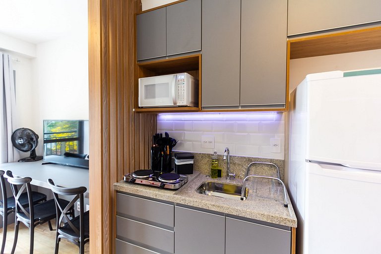 NOI307_Equipped 1 bedroom apartment in Moema