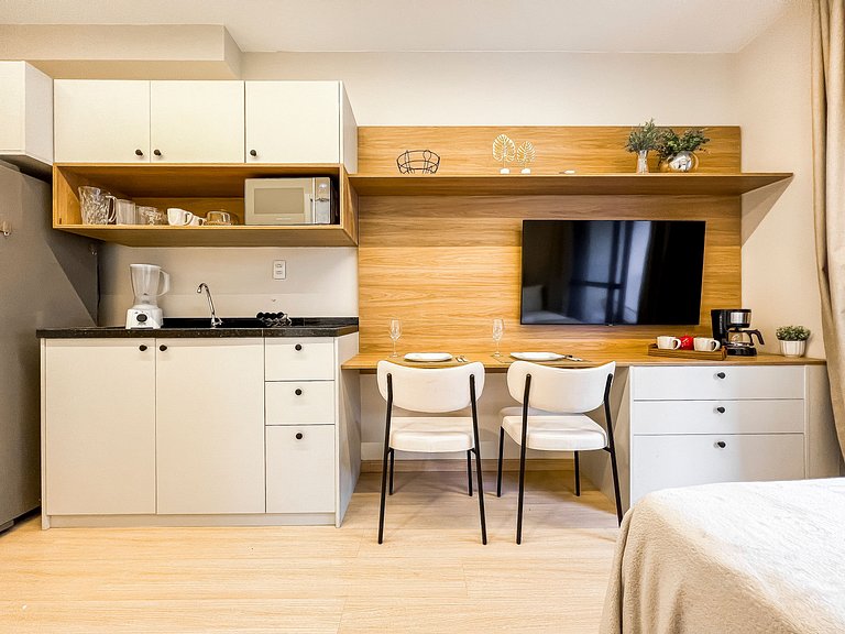 NC808_Apartamento novo e completo na Consolação