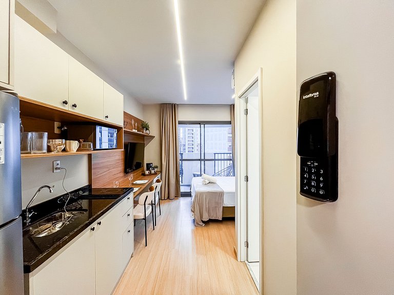 NC808_Apartamento novo e completo na Consolação