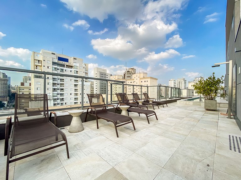 Charmoso studio C/vaga no Jardim Paulista