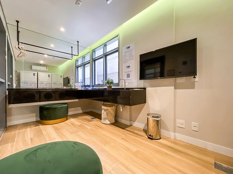 PS101_ Apartamento novo, completo e bem localizado