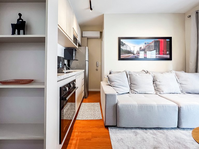 PS48_ Apartamento novo, com vaga e bem localizado