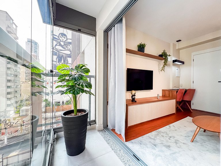 PS48_ Apartamento novo, com vaga e bem localizado