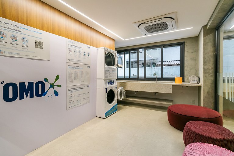 Studio C/cama queen | Piscina | Avenida Paulista
