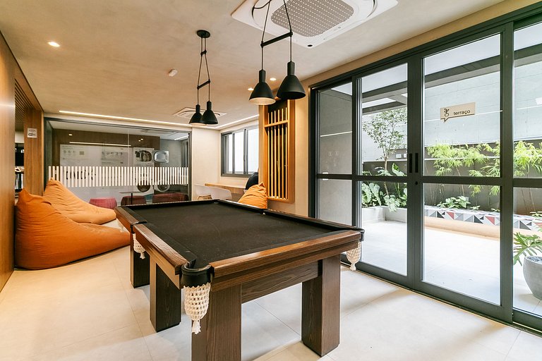 Studio C/cama queen | Piscina | Avenida Paulista