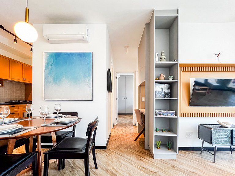 New Apt 60m2 | 2 bedrooms | Best of Pinheiros