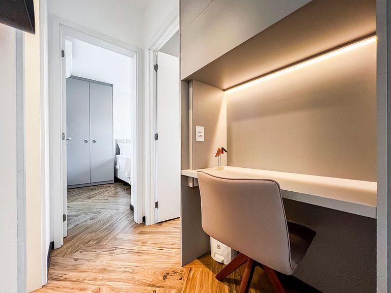 New Apt 60m2 | 2 bedrooms | Best of Pinheiros