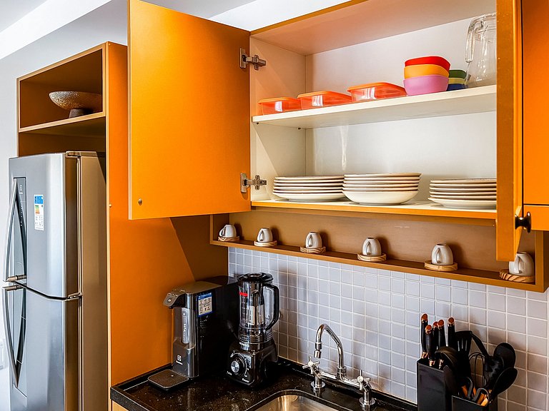 YOU126B_Apto 60m2 | 2 quartos |Melhor de Pinheiros