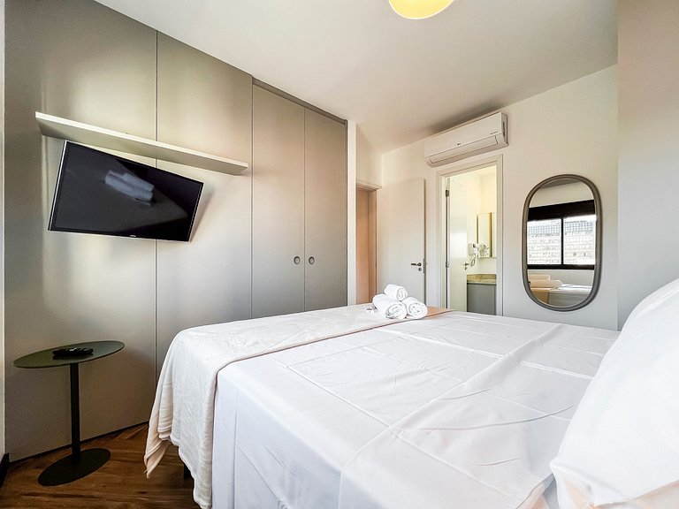YOU126B_Apto 60m2 | 2 quartos |Melhor de Pinheiros