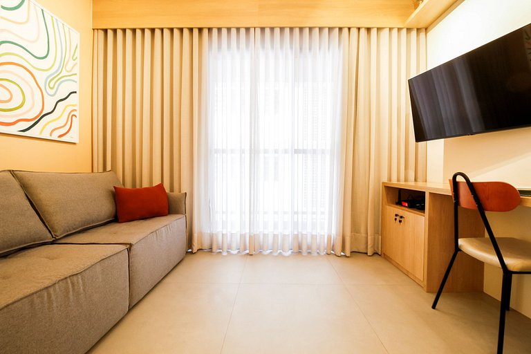 PS23_ Apartamento novo, moderno e bem localizado