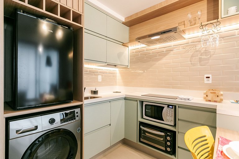 Apto. 1 Dorm. no melhor de Moema | 400m do metrô