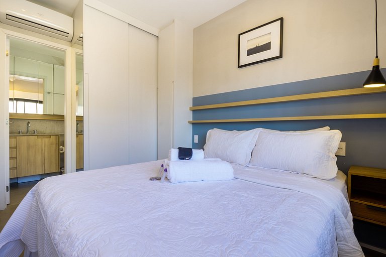 Apto Novo 60m2 | 2 quartos | Melhor de Pinheiros