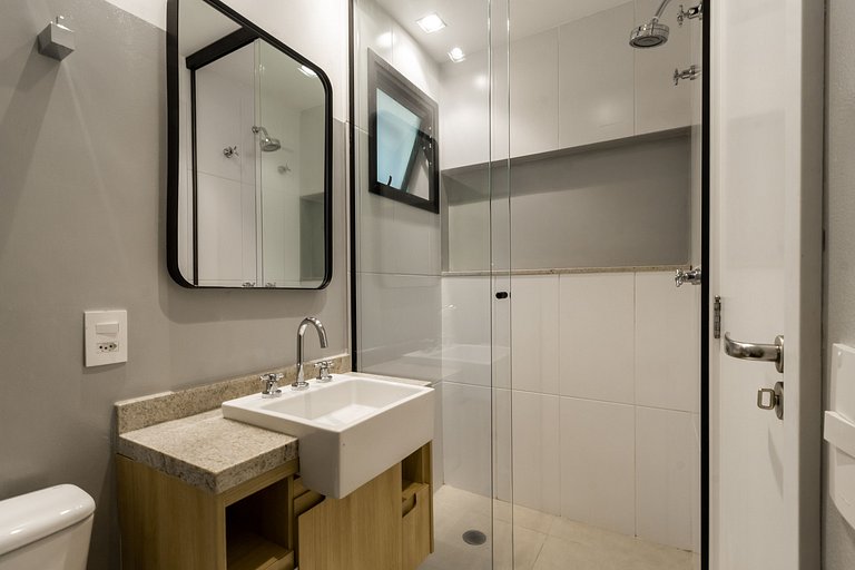 Apto Novo 60m2 | 2 quartos | Melhor de Pinheiros