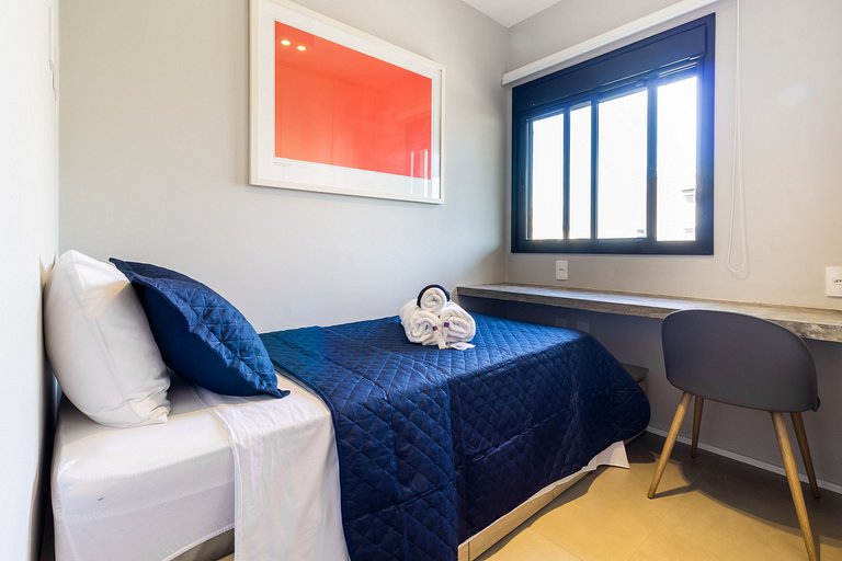 Apto Novo 60m2 | 2 quartos | Melhor de Pinheiros