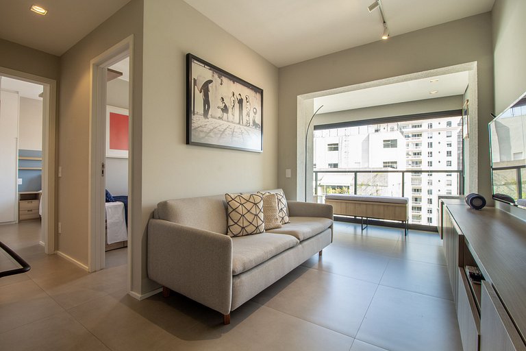 Apto Novo 60m2 | 2 quartos | Melhor de Pinheiros