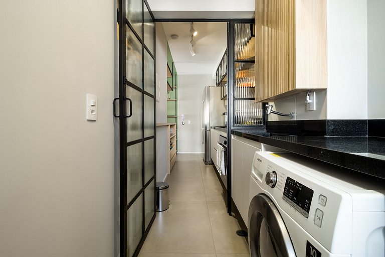 Apto Novo 60m2 | 2 quartos | Melhor de Pinheiros