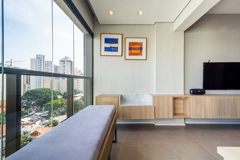 Apto Novo 60m2 | 2 quartos | Melhor de Pinheiros