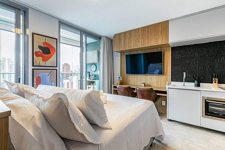 WIDE1919_High standard and modern studio in Pinheiros