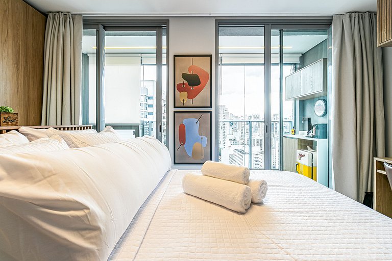 WIDE1919_High standard and modern studio in Pinheiros