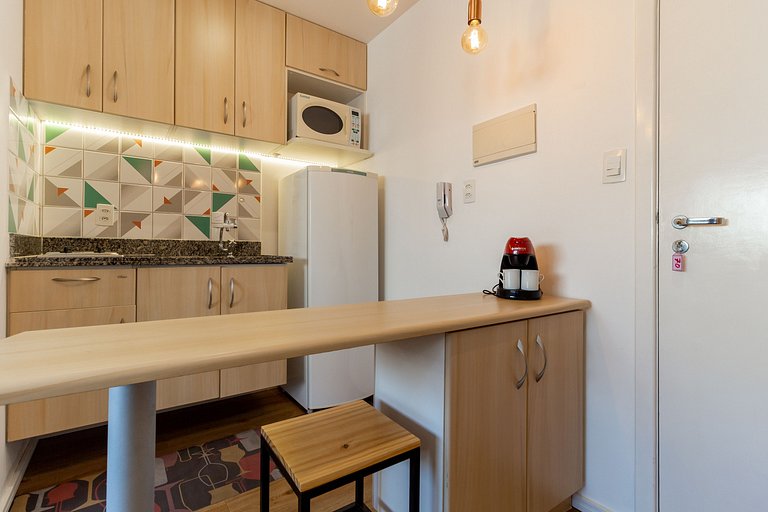 SH70_Moderno y completo estudio cerca de la Av. Paulista