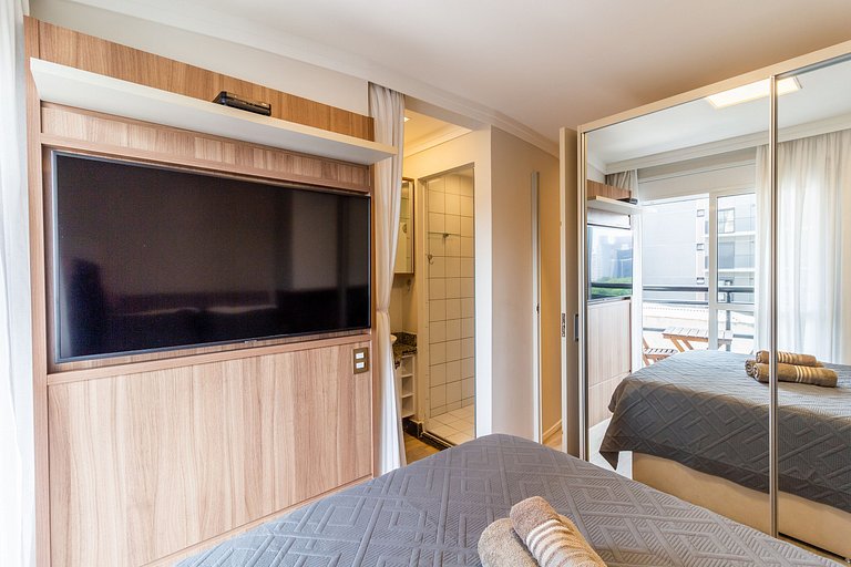Estudio perfecto cerca de Av Paulista WIFI+A/C+Tv SMART
