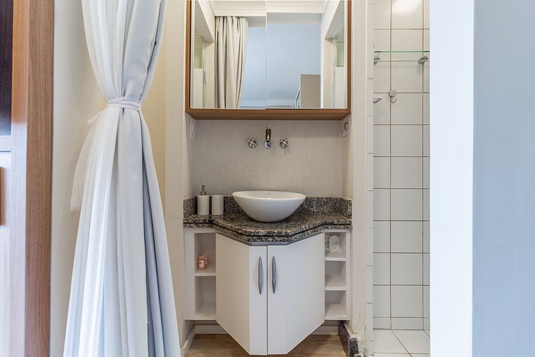 Perfect Studio near Av Paulista WIFI+A/C+Tv Smart