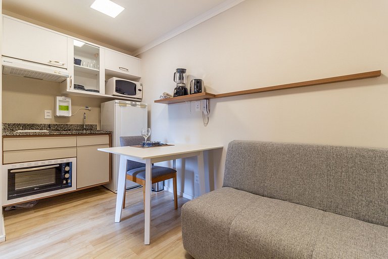 Estudio perfecto cerca de Av Paulista WIFI+A/C+Tv SMART