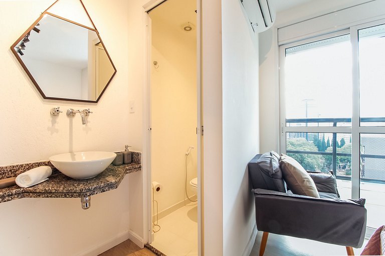 SH96_Studio elegant and modern near Av Paulista