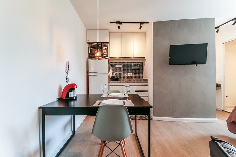 SH96_Studio elegant and modern near Av Paulista