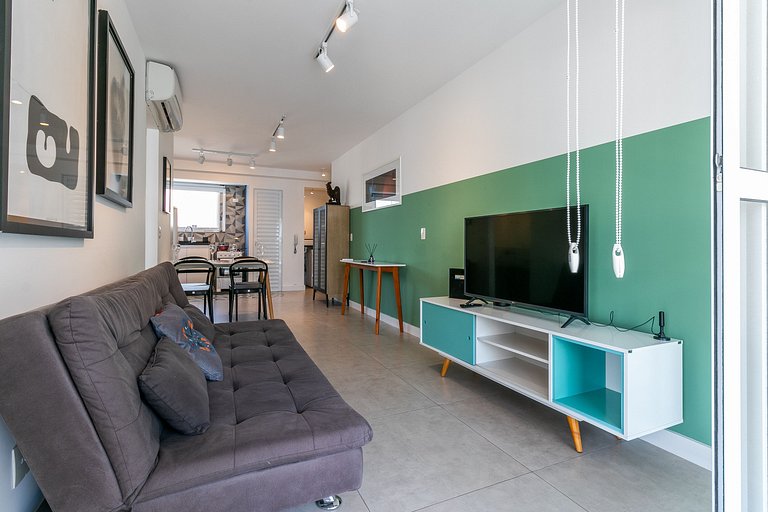 IQ154_Apto 2 Dorms, 67m2 Vista e Grande Varanda