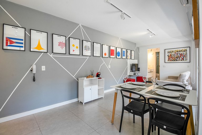 IQ63_Modern Apt. with balcony