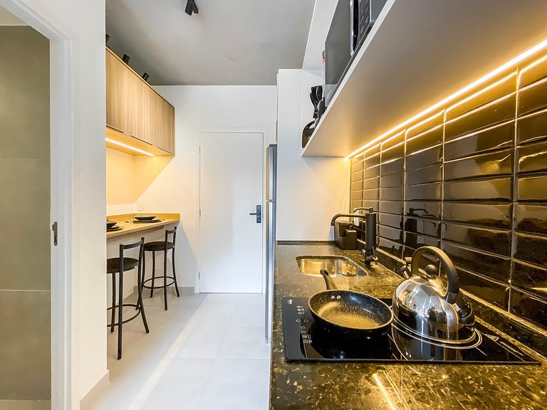 VB717_ Apartamento novo e completo na Vila Olímpia