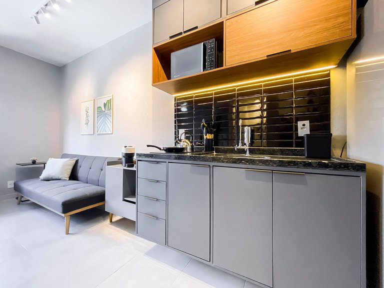 VB918_ Apartamento novo e moderno na Vila Olímpia