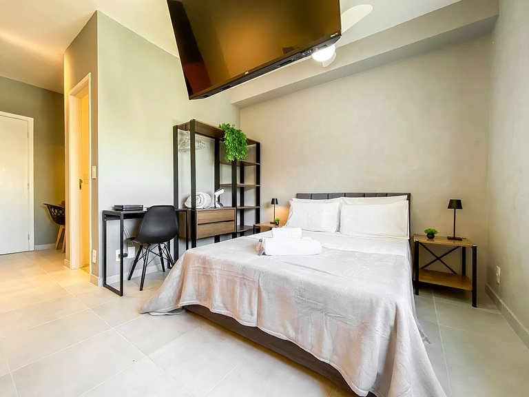 VB918_ Apartamento novo e moderno na Vila Olímpia