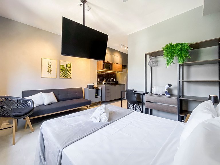 VB918_ Apartamento novo e moderno na Vila Olímpia